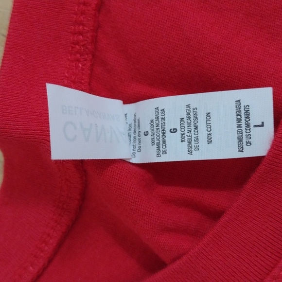 Bella Canvas Red Graphic Tank Top - Picture 4 of 6